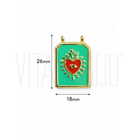 Pendente/Escapulário 26x18mm -...